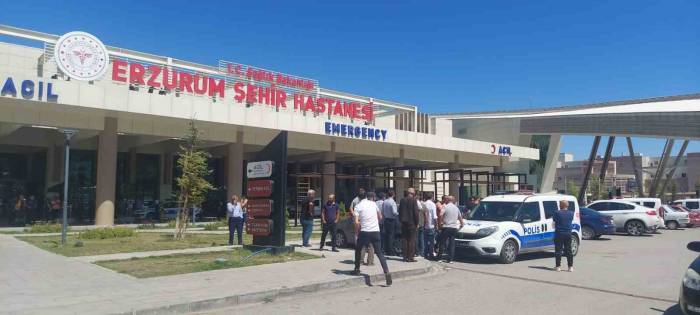 Erzurum Şehir Hastanesinde Büyük Kavga