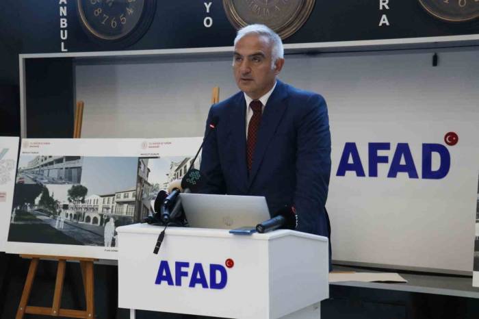 Bakan Ersoy: "koruma Amaçlı İmar Planı Çalışması Başlatıldı”