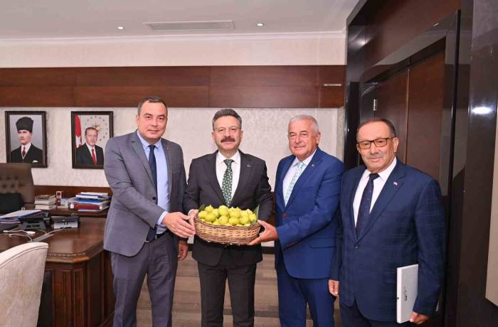 Aydın Ticaret Borsası, Vali Aksoy İle Bir Araya Geldi