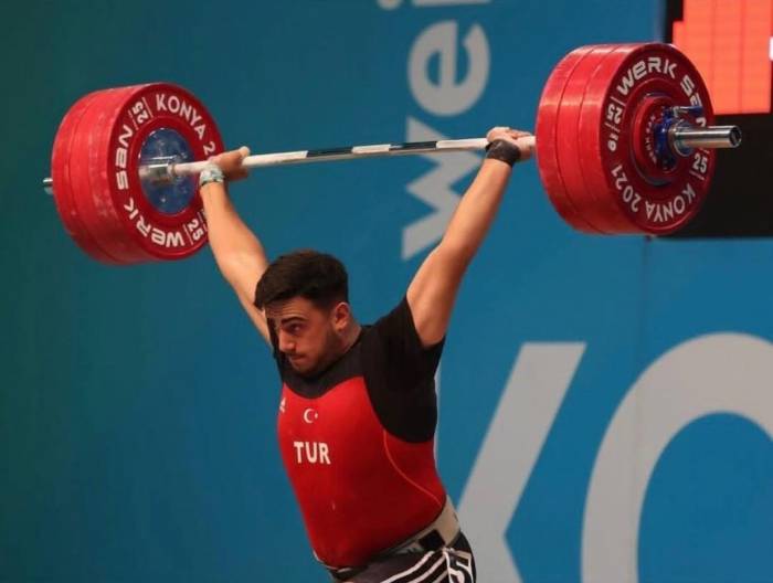 Barü’lü Milli Halterci Taner Çağlar, Avrupa Üçüncüsü Oldu