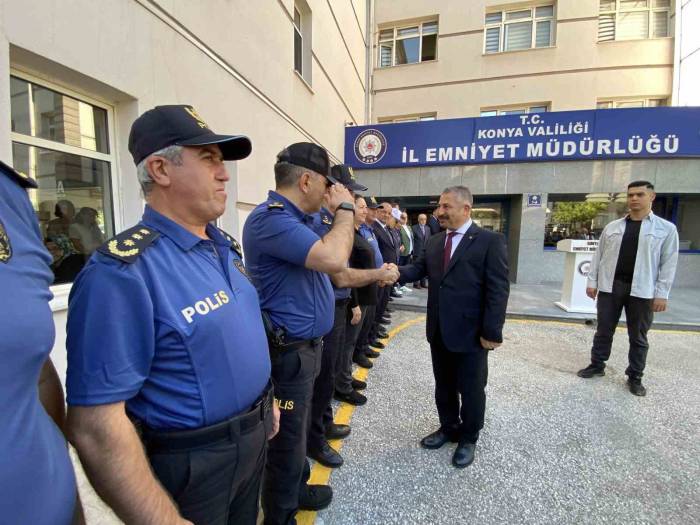 Ankara Emniyet Müdürlüğü Görevine Atanan Engin Dinç, Konya’ya Veda Etti