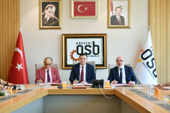 Kayseri Osb’de 3 Ayrı Eğitim Ve Öğretim Merkezi Yapımı İçin Protokol İmzalandı