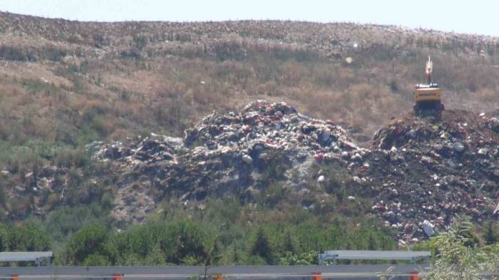 Çöp Döküm Sahasında Çıkan Yangın 2,5 Saat Sonra Söndürüldü