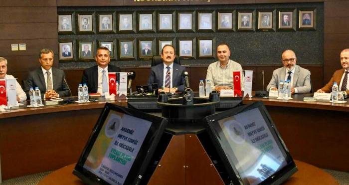 Mersin’de ’akdeniz Meyve Sineği İle Mücadele Eylem Planı’ Toplantısı Yapıldı