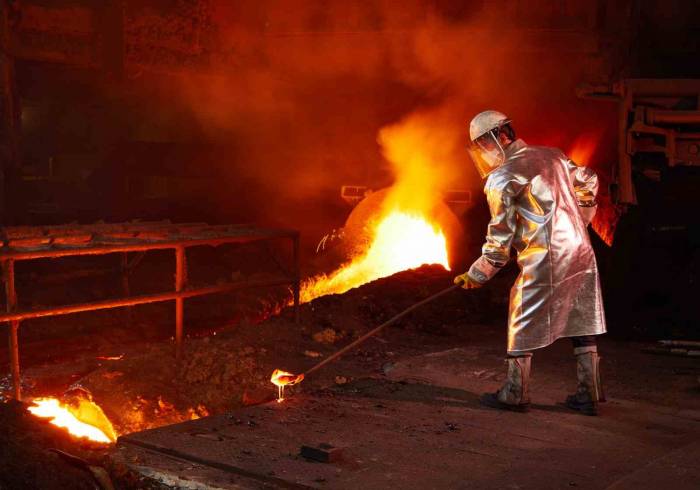 Erdemir, Yüksek Fırınında 50 Bininci Dökümü Gerçekleştirdi