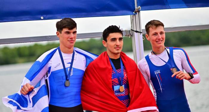 Milli Kürekçi Halil Kaan Köroğlu, U19 Dünya Şampiyonu Oldu