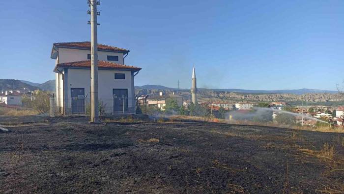 Kastamonu’da Korkutan Ot Yangını
