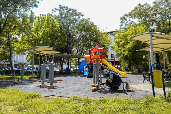 Buca’nın Bütün Parkları Yenilendi