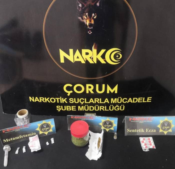 Çorum Polisinden Uyuşturucu Operasyonu
