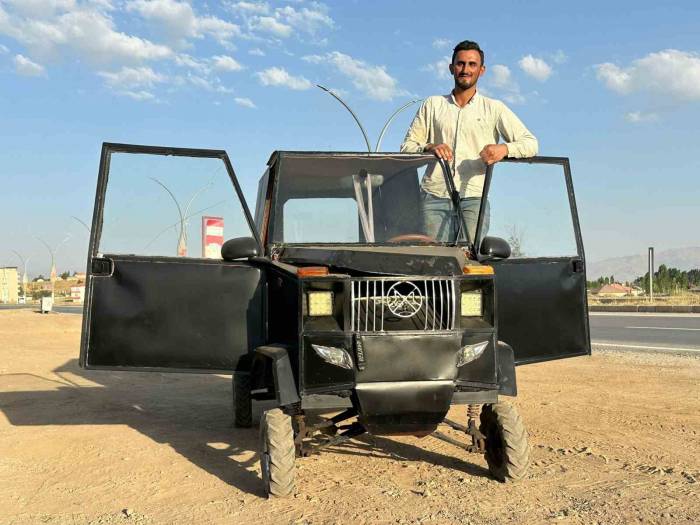 Mercedes Alamayınca Kendi Arabasını Yaptı