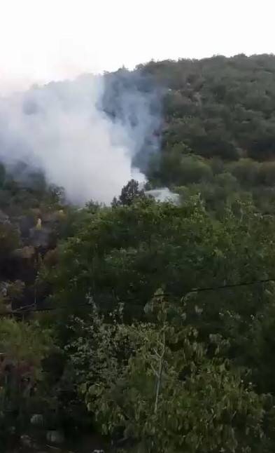 Kastamonu’da Orman Yangını Helikopter Desteğiyle Büyümeden Söndürüldü