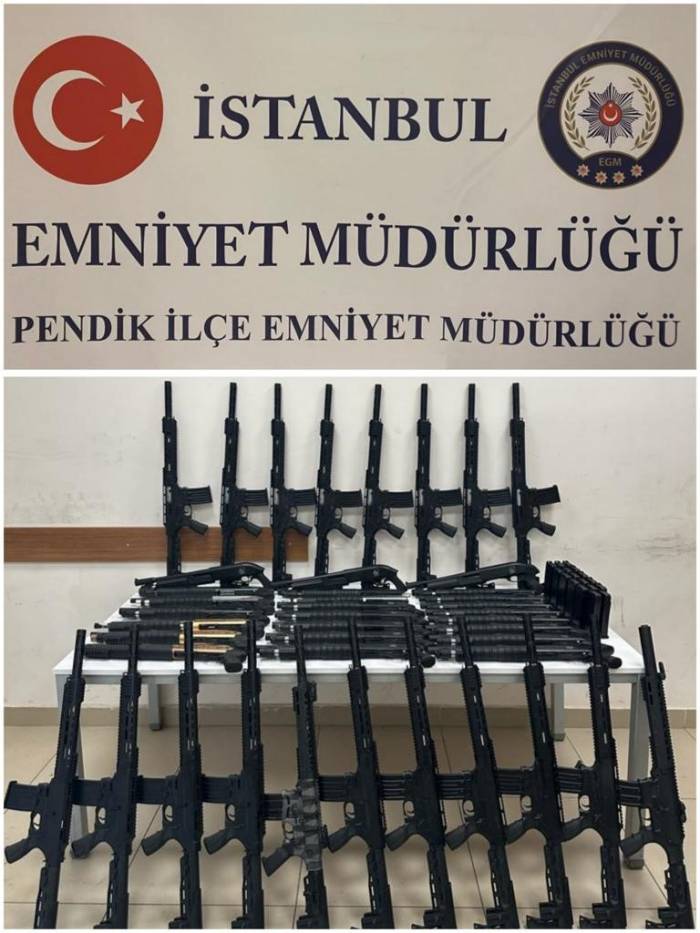 Pendik’te Silah Ticareti Operasyonu