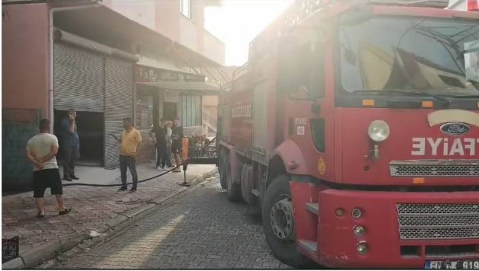 Osmaniye’de 2 Katlı Evde Yangın