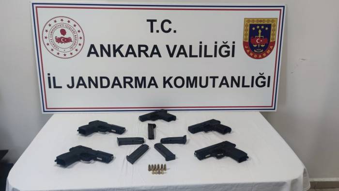 Ankara’da Yasa Dışı Silah Satışı Operasyonu