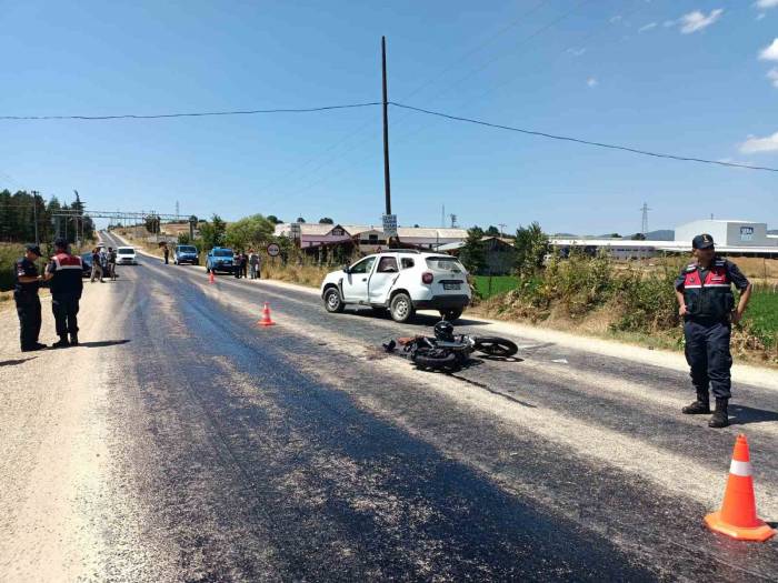 Bilecik’te Yaşanan Trafik Kazasında 1 Kişi Yaralandı