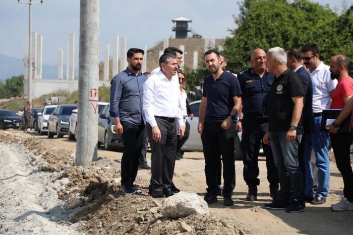 Gümüşova Osb’de Alt Yapı Çalışmaları Sürüyor