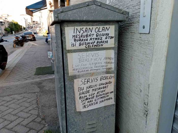 Duyarsızlara Böyle Tepki Gösterdiler