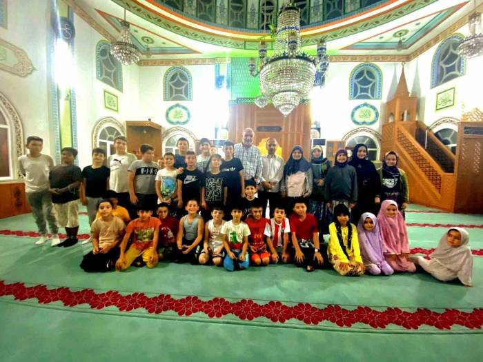 Canik’te ’haydi Çocuklar Güle Oynaya Camiye Projesi’