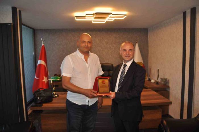 Kars Emniyet Müdürü Sağdıç, Veda Ziyaretlerini Sürdürüyor