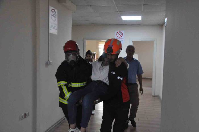 Şırnak Ptt Baş Müdürlüğünde Deprem, Yangın Ve Hırsızlık Tatbikatı Gerçekleştirildi