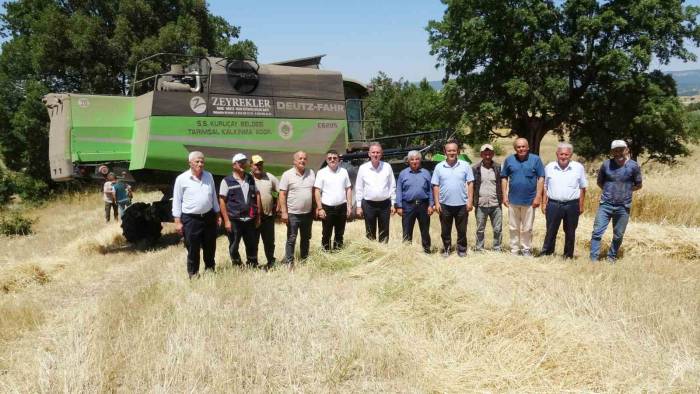 Tavşanlı’nın Kuruçay Beldesinde ’harman Kaldırma’ Etkinliği