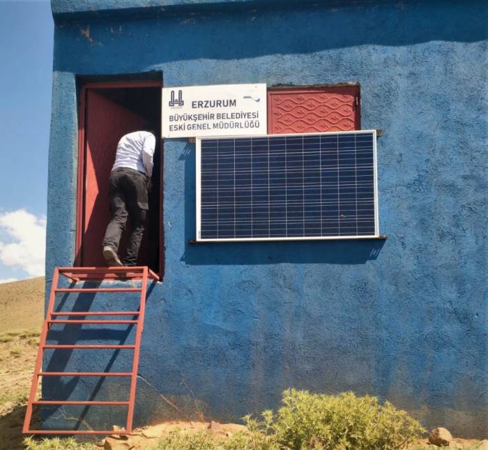 Eski İçme Suyu Depolarını Yeniliyor