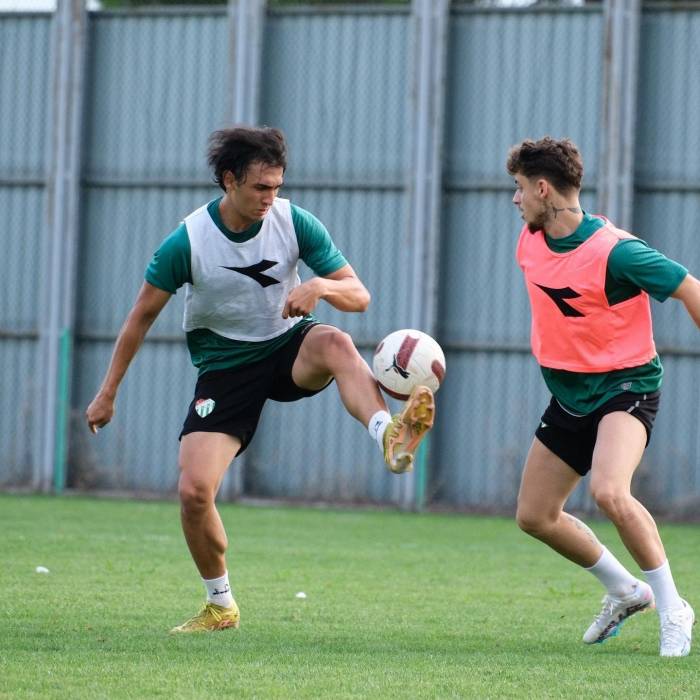 Bursaspor Taktik İdman Yaptı