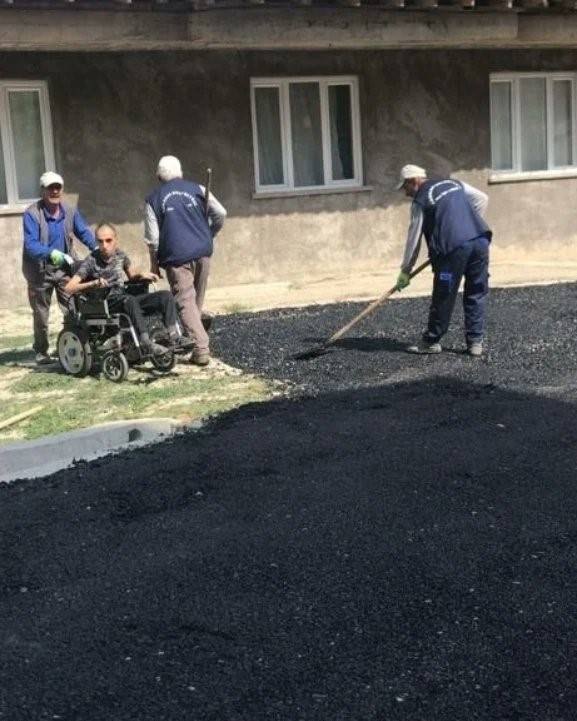 Engeli Vatandaşın Asfalt Sevinci