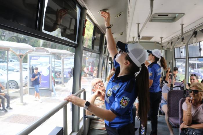 Manisa’da Toplu Taşımada Klima Denetimleri Devam Ediyor