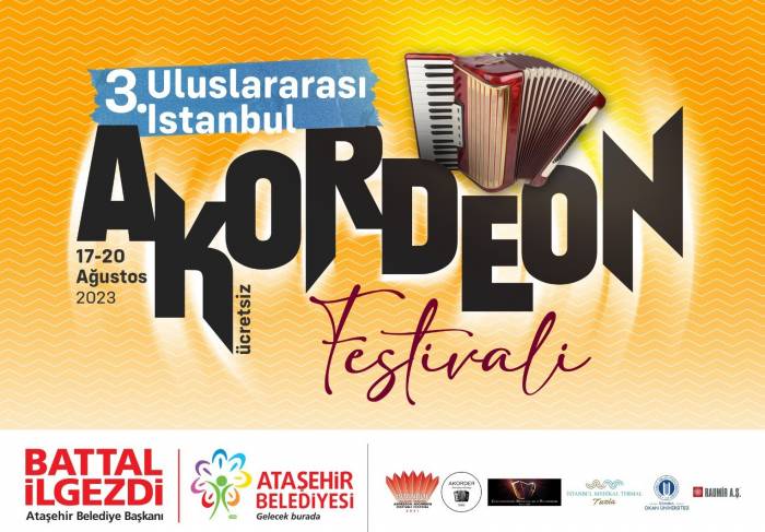 3. Uluslararası İstanbul Akordeon Festivali Başlıyor