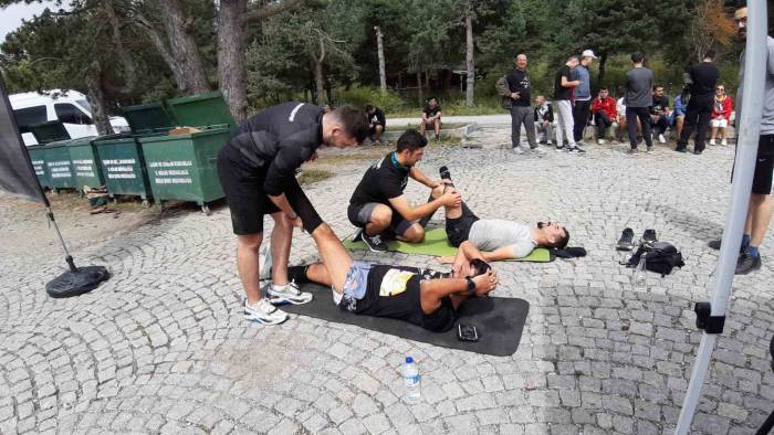 Bolu’da İlk Kez Düzenlenen “ultra Abant Koşusu"na 600 Sporcu Katıldı