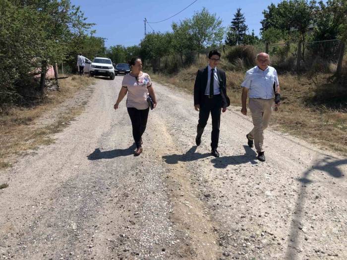 Kaymakam Bektaş Köylerde Yapılan Çalışmaları Yerinde İnceledi