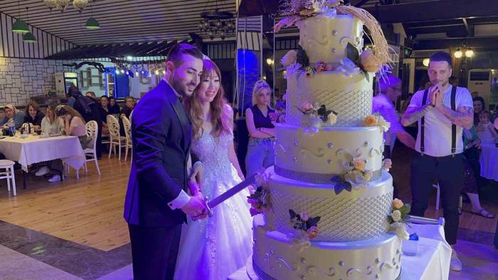 Fatsa’ya Güney Koreli Gelin