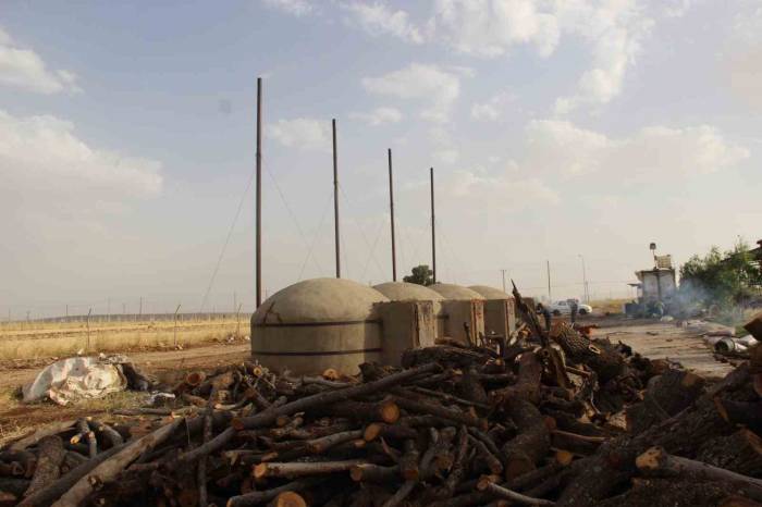 Cizre’de 300 Derecelik Fırınlarda Meşe Ağacından Mangal Kömürü Üretiyorlar