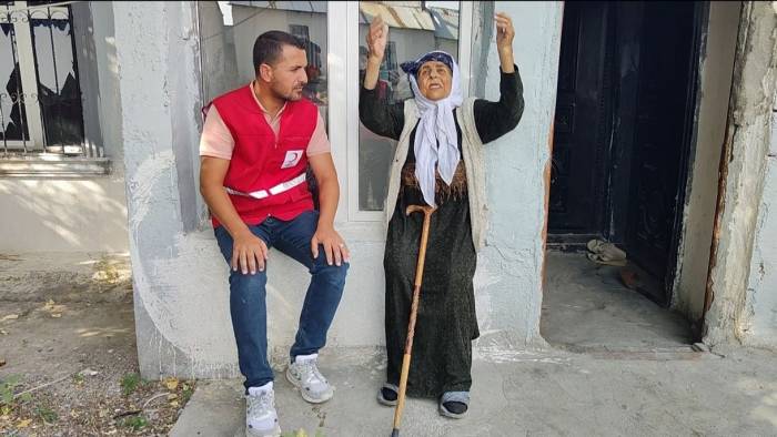 Kızılay Ağrı’da İhtiyaç Sahibi Ailelere Un Dağıttı