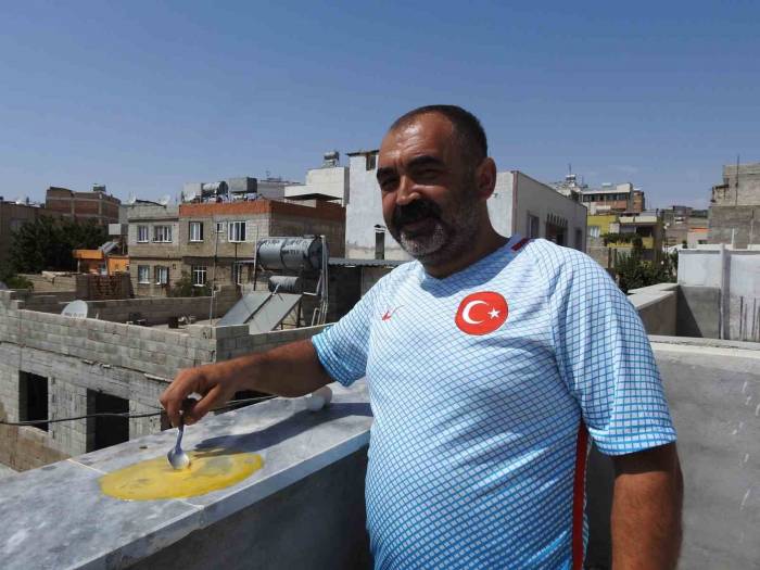 Mermerin Üzerinde Yumurta Pişirdi