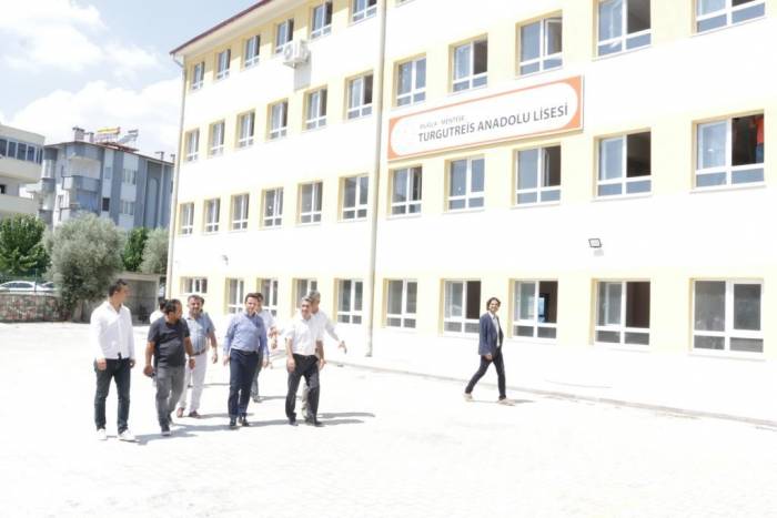 Muğla Turgutreis Anadolu Lisesi Yeni Görünümüne Kavuştu