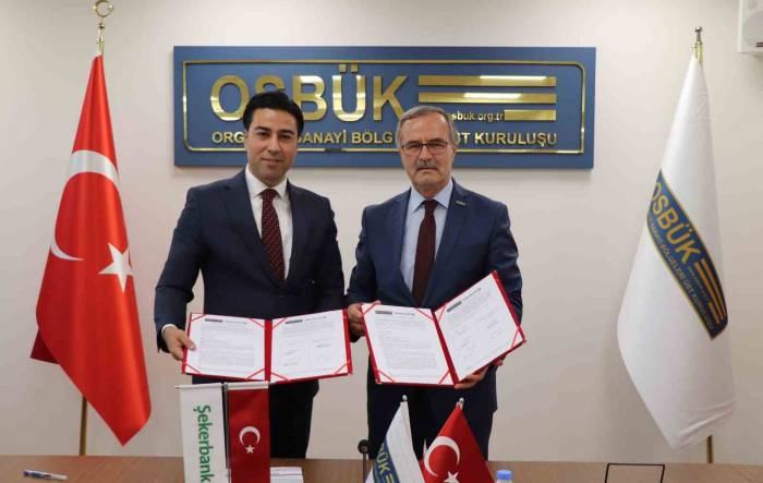Osbük İle Şekerbank İş Birliği Protokolü İmzaladı