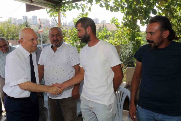 Yenimahalle Belediye Başkanı Yaşar, Mermerci Esnafıyla Buluştu