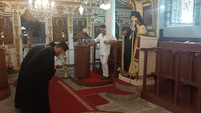 Gökçeada’da ‘meryem Ana’nın Göğe Yükseliş Günü’ Ayini Düzenlendi