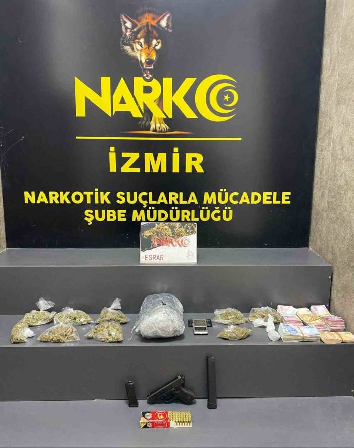 İzmir’de 63 Uyuşturucu Operasyonunda 37 Tutuklama