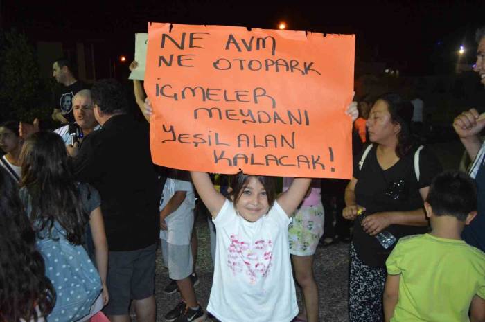 İçmeler Mahallesi Sakinleri, Projeye Değil Alana Karşı Olduklarını Açıkladı