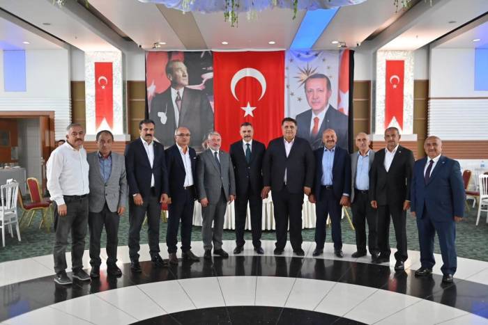 Erzurum’a Atanan Vali Mustafa Çiftçi İçin Veda Yemeği