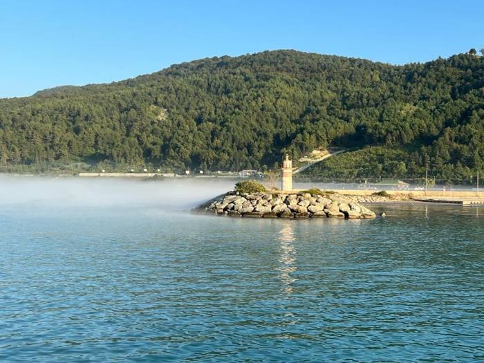 Deniz Buharlaştı, İlginç Görüntüler Oluştu