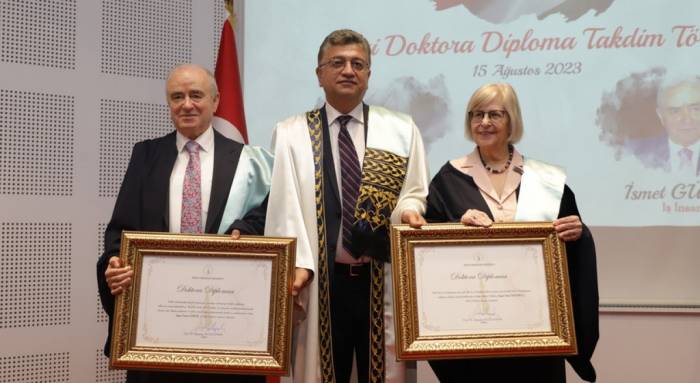 Dpü’den Tasndi Ve Güral’a Fahri Doktora Ünvanı