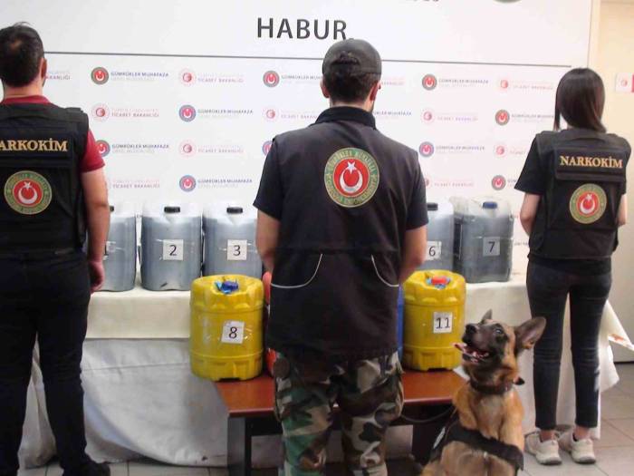 Habur Gümrük Kapısı’nda 245 Kilogram Metamfetamin Yakalandı