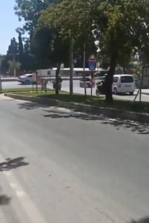 Kahramanmaraş’ta 2 Kişinin Yaralandığı Kaza Anı Kamerada