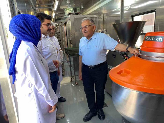 Başkan Büyükkılıç: "Mobil Ekmek Fırını’nı Hizmete Açtık"