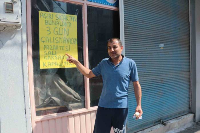 Basra Sıcakları Dükkan Kapattırdı