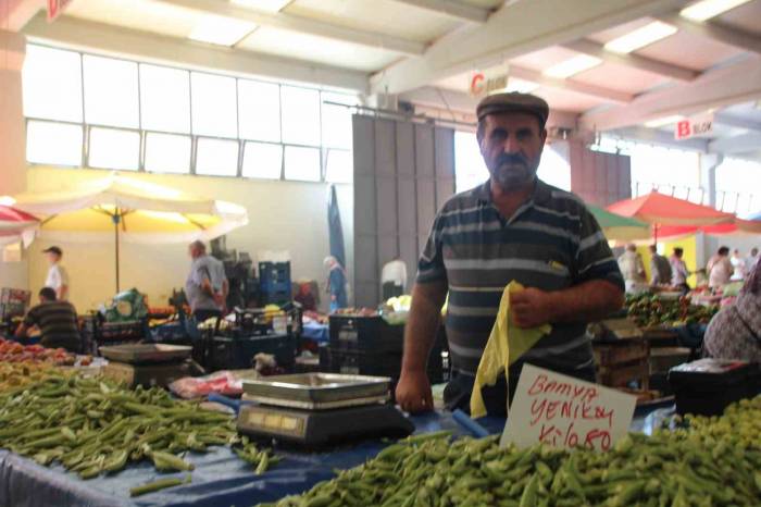 Yerli Bilecik Bamyanın Kilosu 80 Liradan Tezgâhlarda